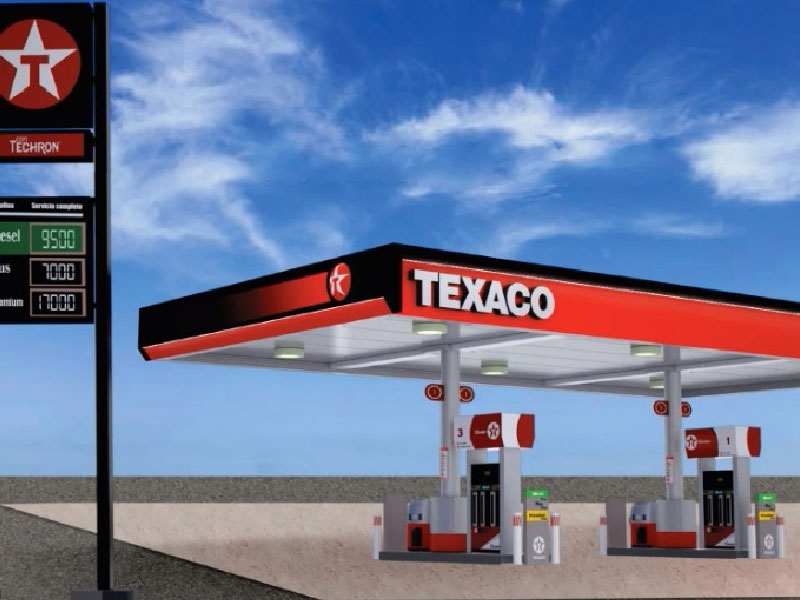 Diseño de Estaciones de Servicio en Colombia sobre terrero